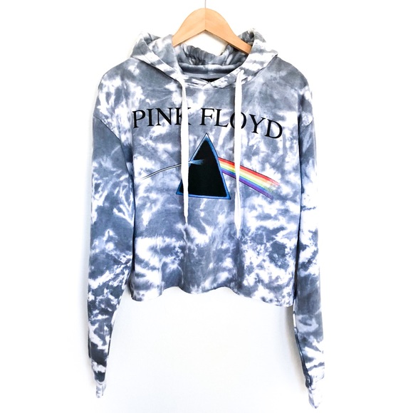 pink floyd tie dye hoodie